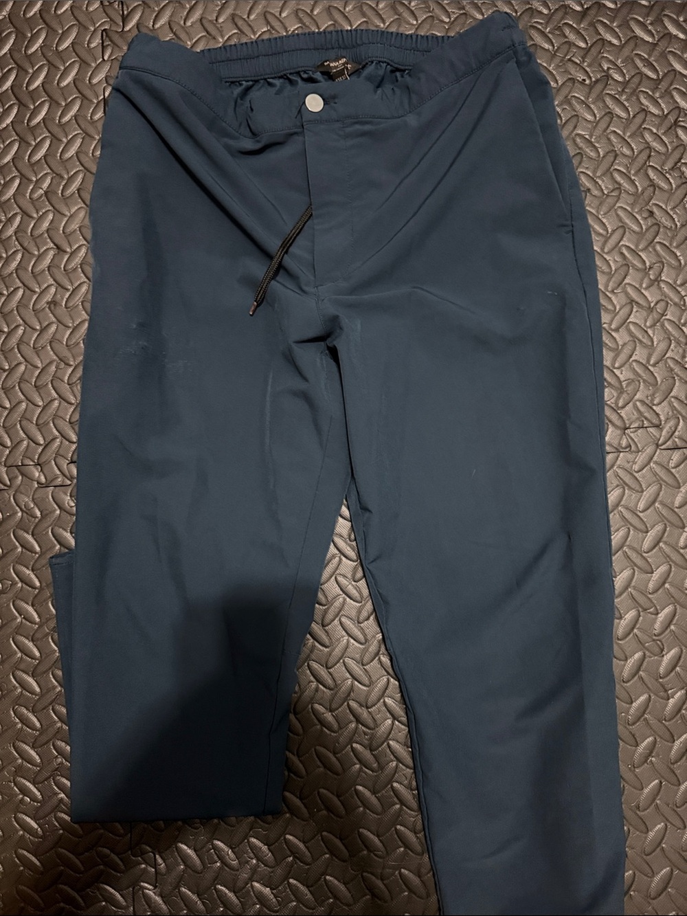 Banana Republic Men's Navy Drawstring Chinos
